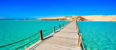Orange Bay Ausflug Hurghada: Private Schnellboot Tour zur Insel photo